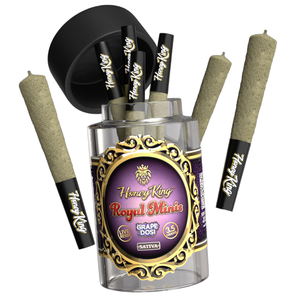 7X 3.5G Live Resin Royal Mini — Grape Dosi