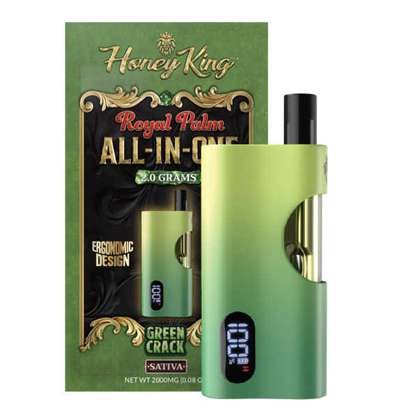 2G Royal Palm Premium Oil All-In-One — Green Crack