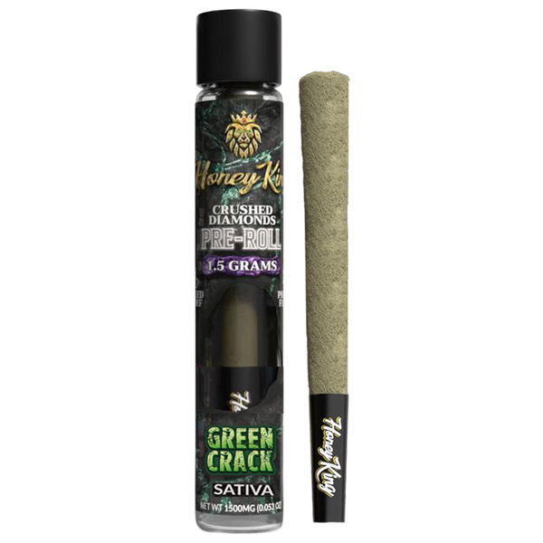 1.5G Diamond Infused Pre-Roll — Green Crack