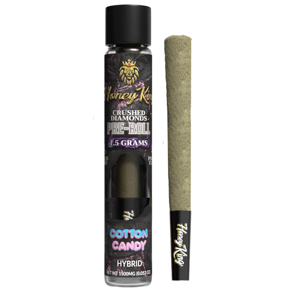 1.5G Diamond Infused Pre-Roll — Cotton Candy