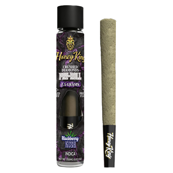 1.5G Diamond Infused Pre-Roll — Blackberry Kush
