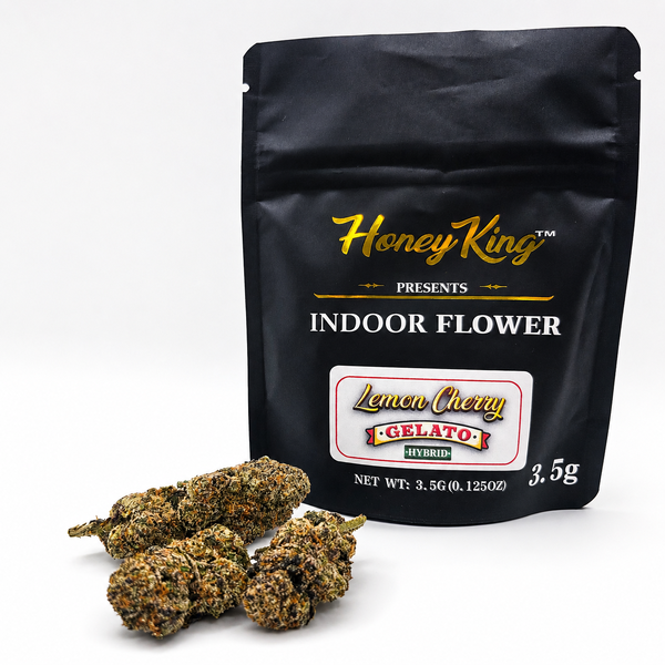 3.5G Indoor Flower — Lemon Cherry Gelato