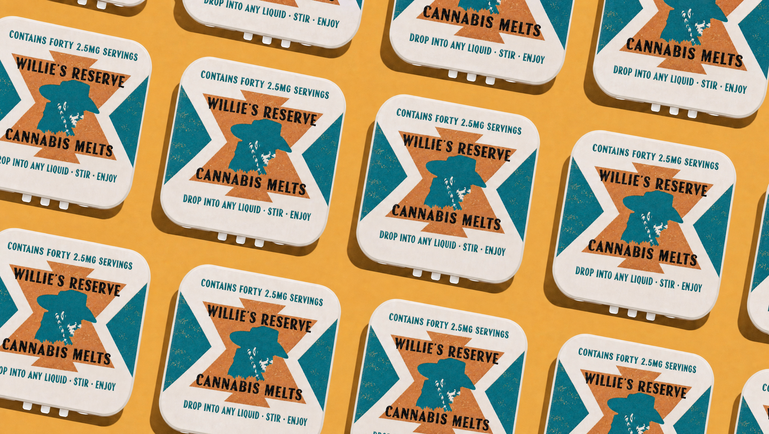 Willie's Reserve Cannabis Melts — 2.5mg
