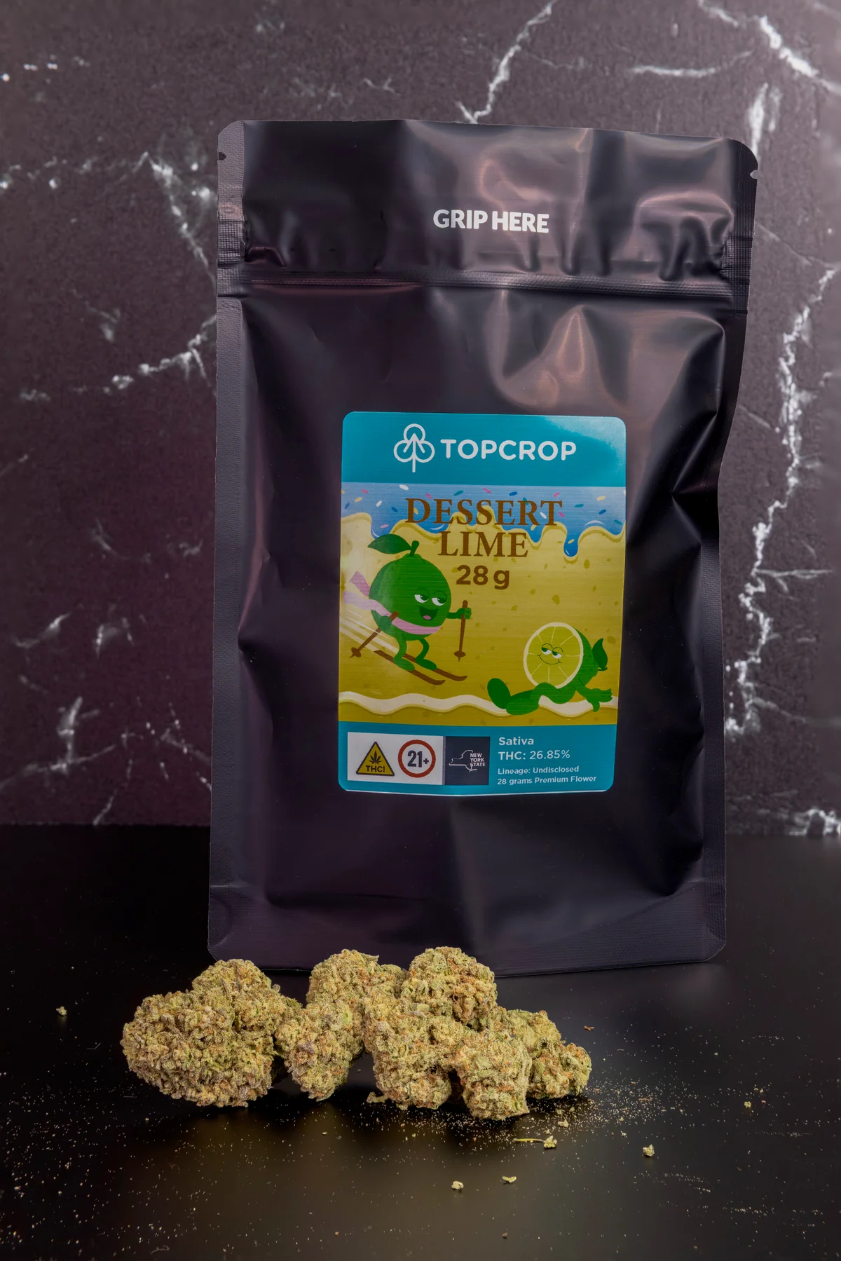 TopCrop Dessert Lime 28g Flower (1 oz)
